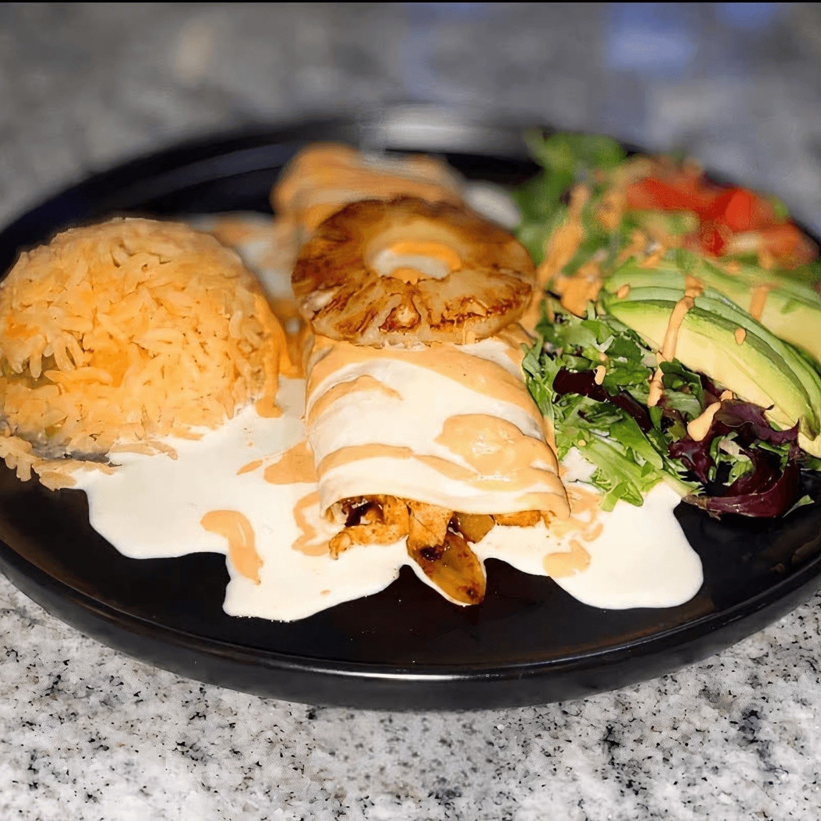 Burrito Piña.