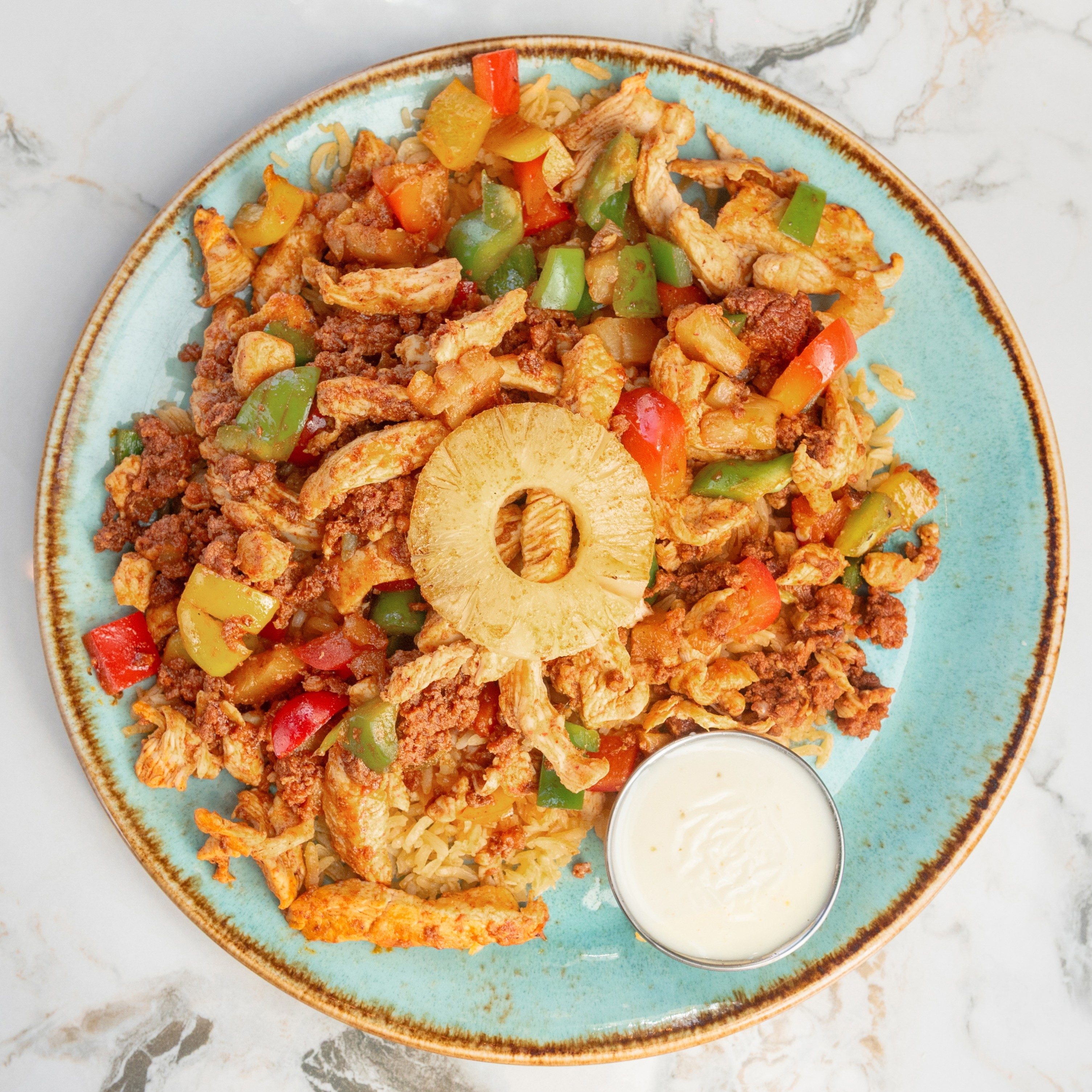 Arroz Hawaii.